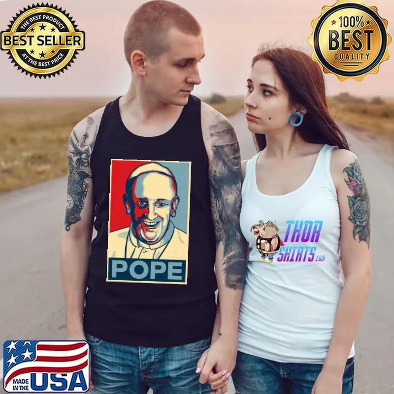Pope francis hope illustration best pope ever classic s Tank Top