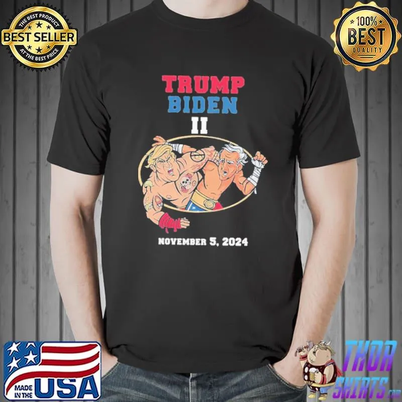 Presidential election Trump vs Biden wrestling season 2 Trump classic shirt