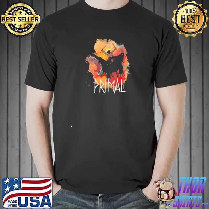 Primal character genndy tartakovsky classic shirt