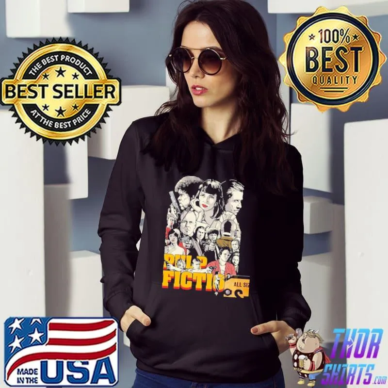 Pulp fiction v10 poster trending classic s Hoodie