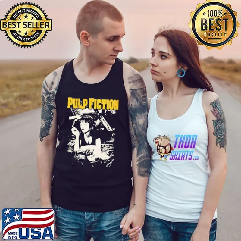 Pulp fiction vintage trending classic s Tank Top