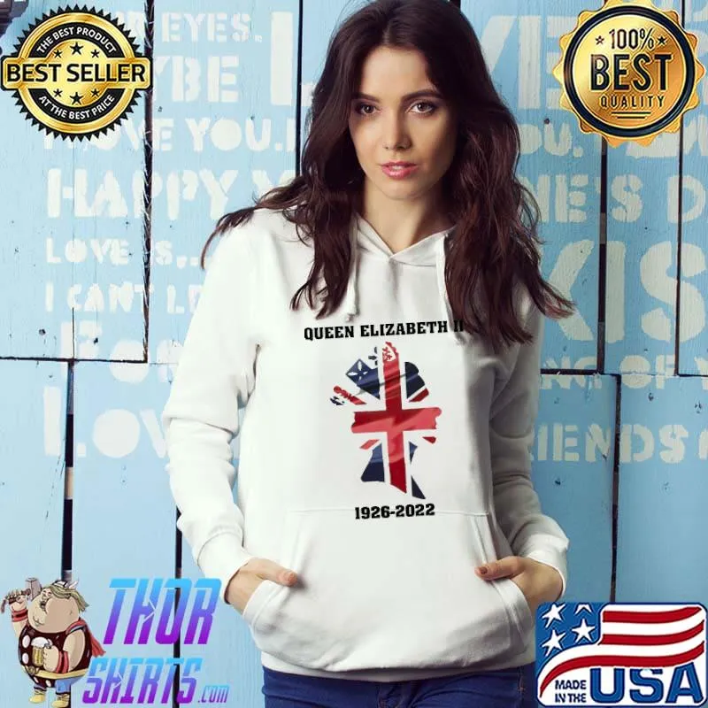 Queen elizabeth iI 1926 2022 queen of england classic s Hoodie