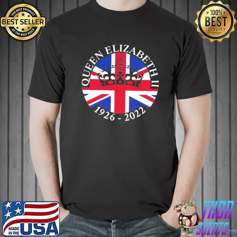 Queen elizabeth iI rest in peace 19262022 queen of england classic shirt