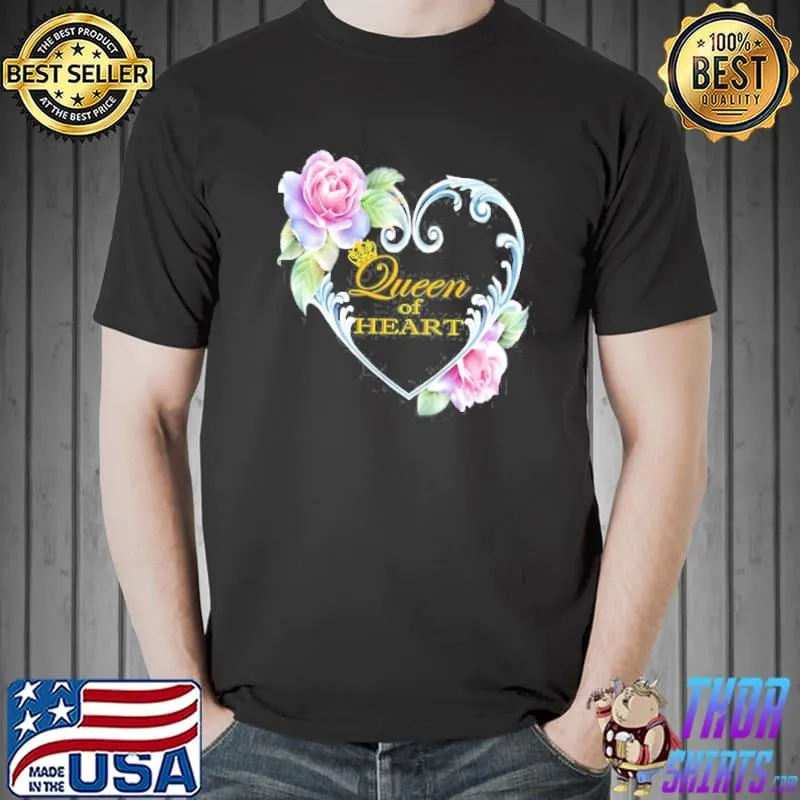 Queen of heart queen elizabeth iI shirt