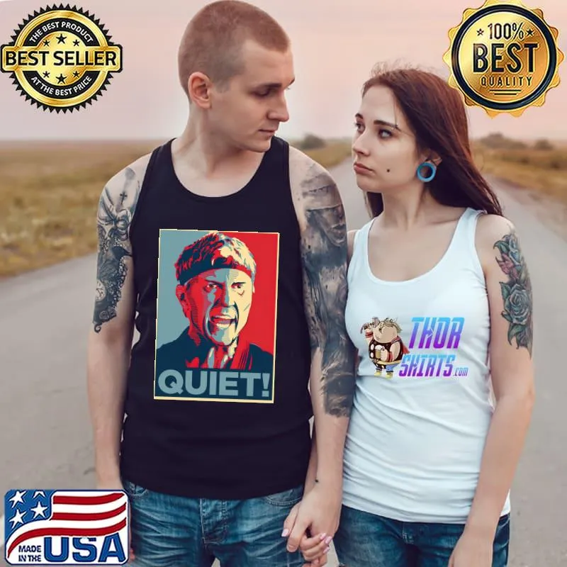 Quiet johnny lawrence Cobra kaI hope art classic s Tank Top