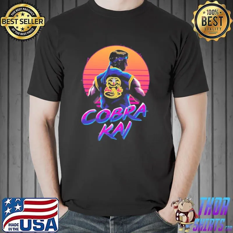 Rad Cobra kaI retro neon classic shirt