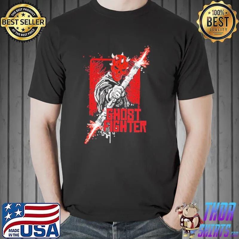 Red hot skull halloween illustration classic shirt