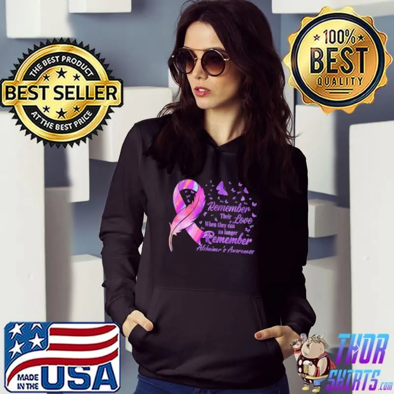 Remember their love alzheimer's awareness classic s Hoodie