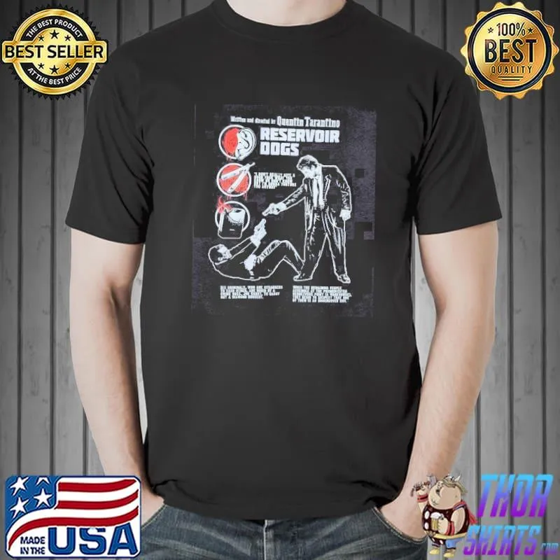 Reservoir dogs crime movie retro 1992 trending shirt