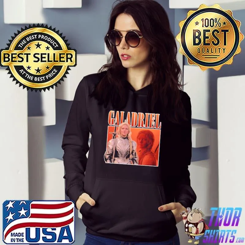 Rings of power galadriel tolkien vintage bootleg classic s Hoodie