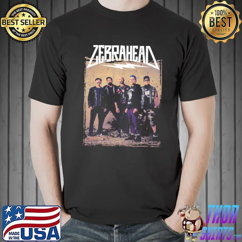 Rock zebrahead band vintage classic shirt