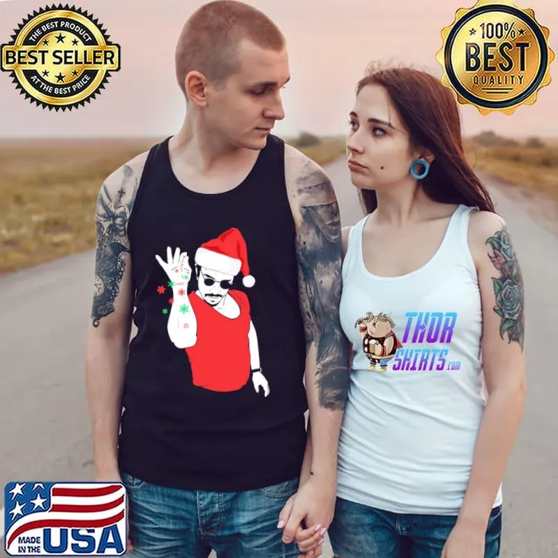 Santa bae meme fanart merry christmas s Tank Top