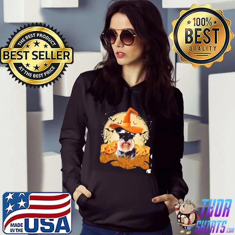 Schnauzer halloween art trending s Hoodie