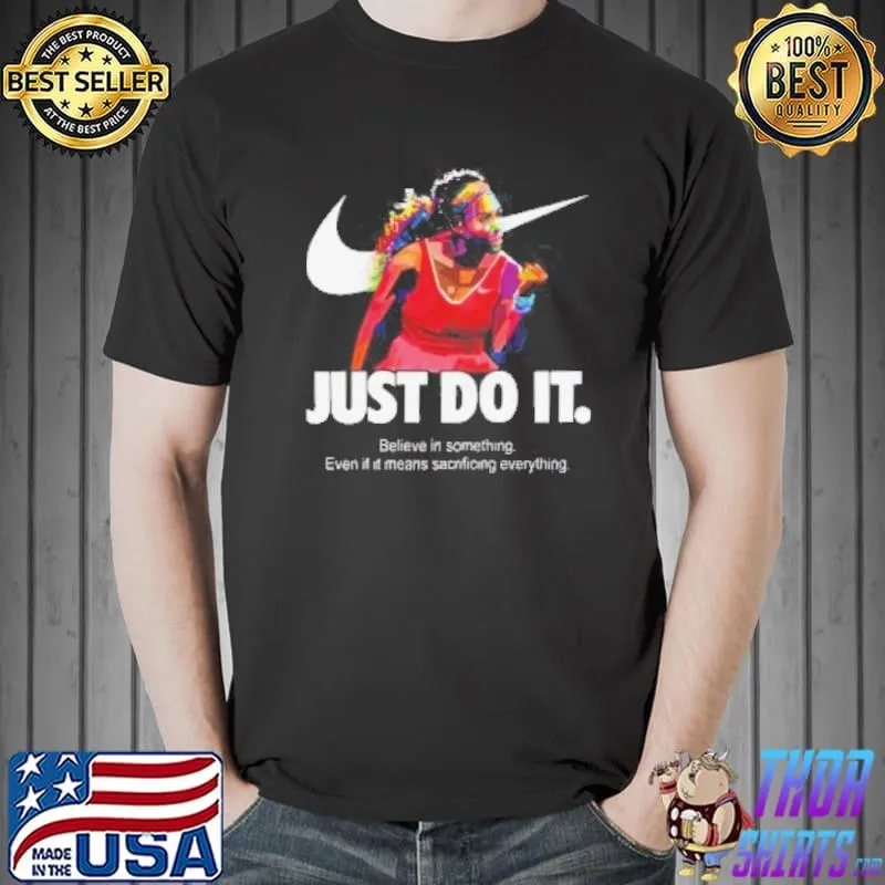 Serena Williams Just Do It Nike shirt