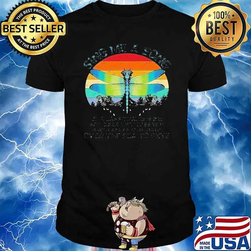 Sing Me A Song Over The Sea To Skye Dragonfly Vintage Shirt