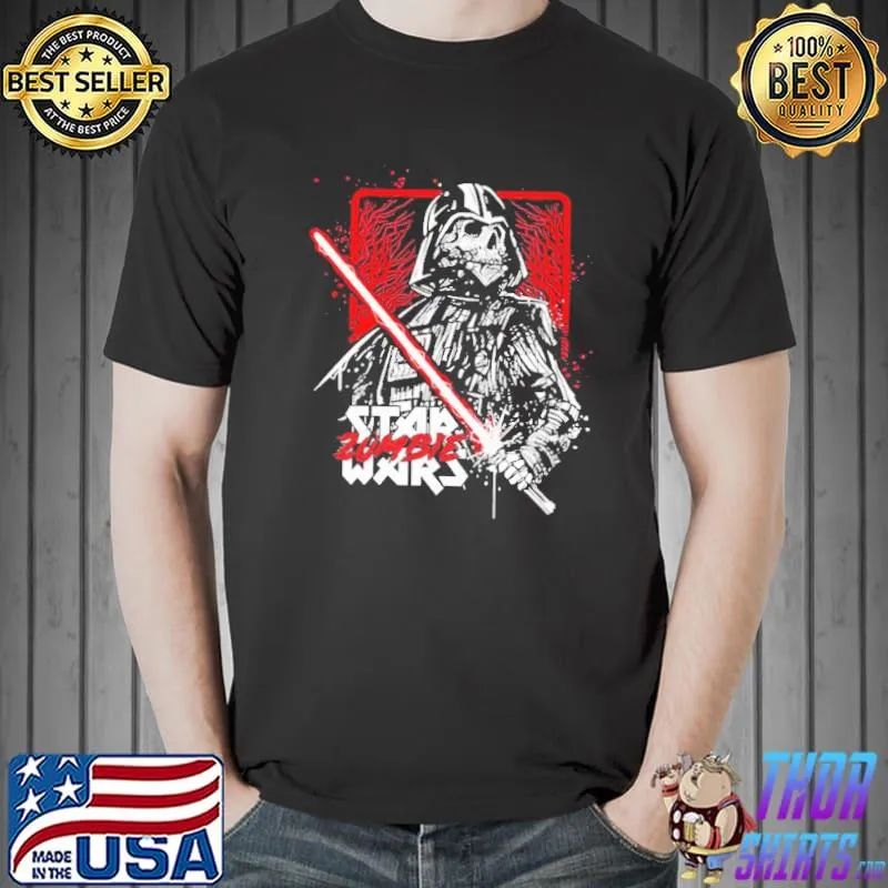 Skywar horror Star wars disney halloween illustration classic shirt
