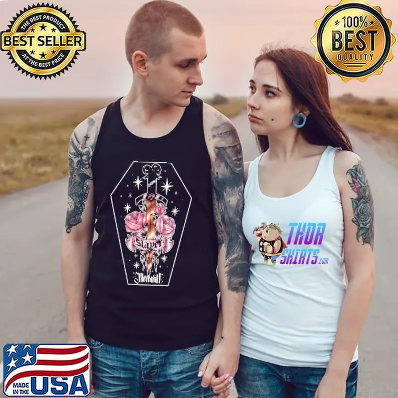 Slayer sword roses halloween witch s Tank Top