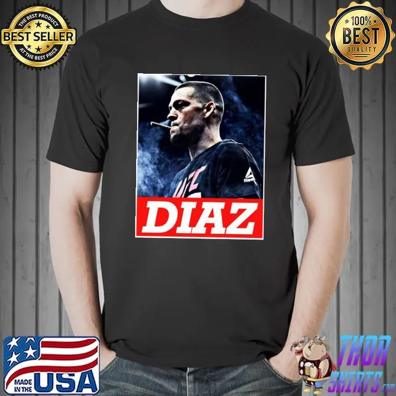 Smoking nate diaz classic shirt