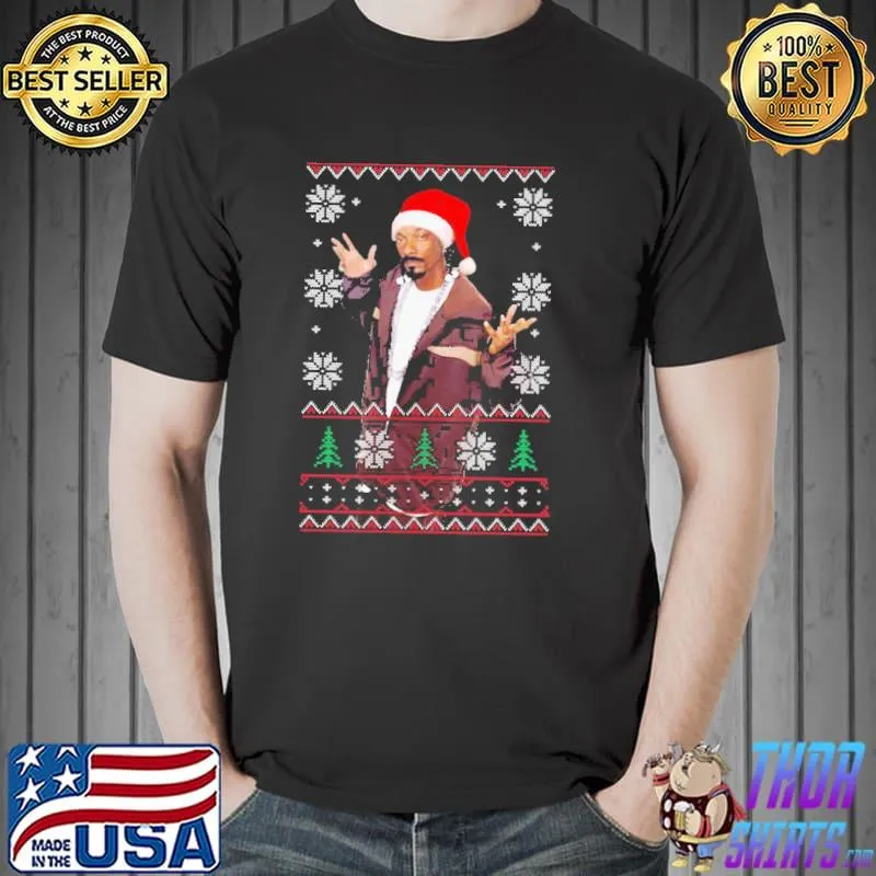 Snoop christmas snoop dogg ugly christmas shirt