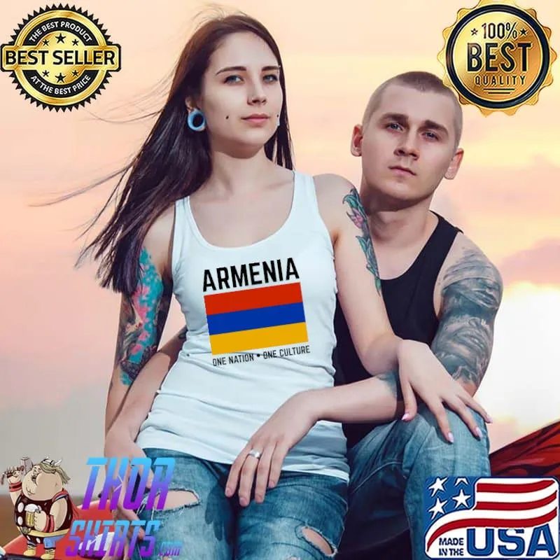 Stand With Armenia One Nation One Culture Classic T-Shirt Tank Top