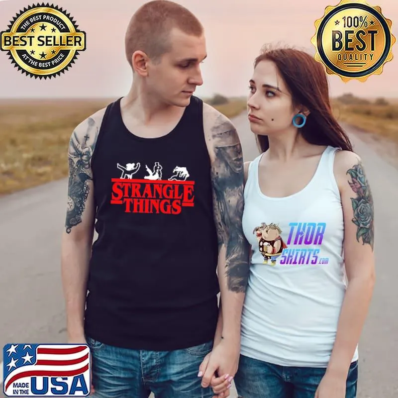 Strangle things brazilian jiu jitsu stranger things s Tank Top