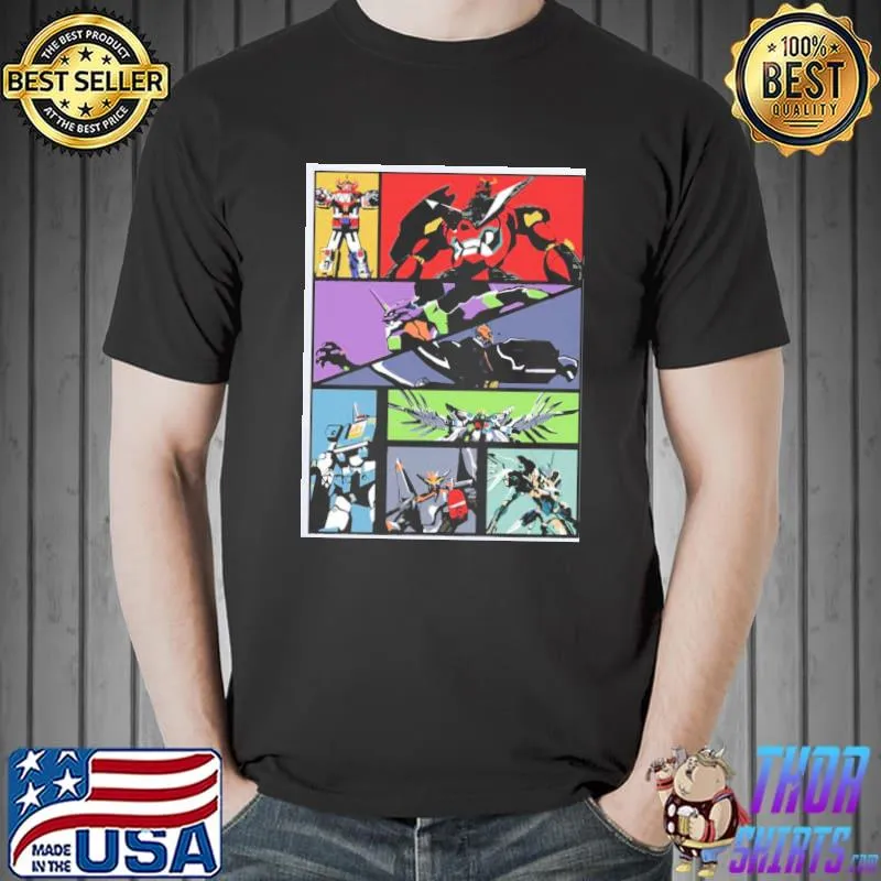 Super robots megas xlr classic shirt