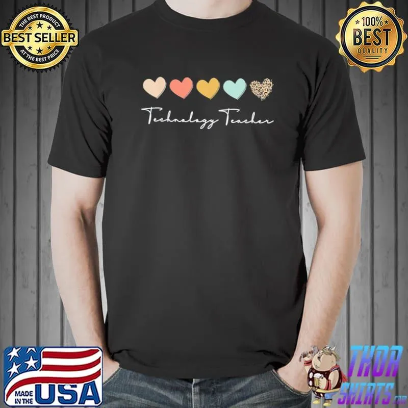Technology teacher squad tech school worker appreciation shirt