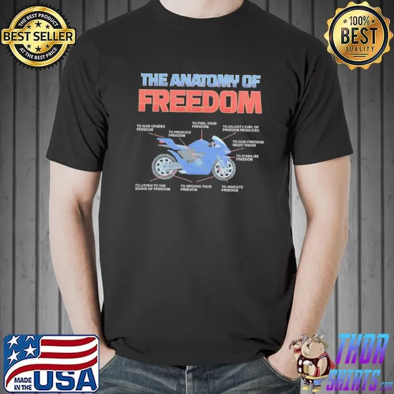 The anatomy of freedom classic shirt