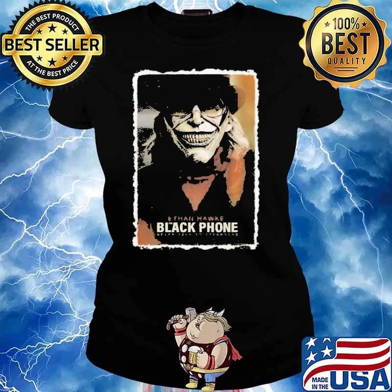The black phone poster horror movie s Ladies tee