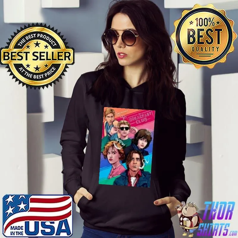 The breakfast club cult show movie 1985 inspired classic s Hoodie