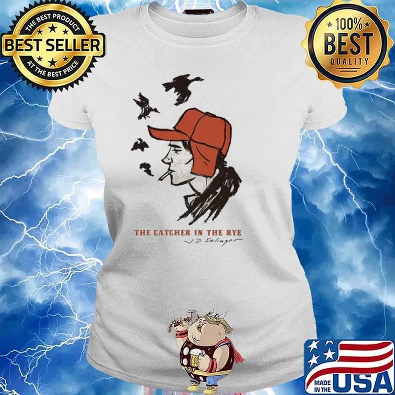 The catcher in the rye jd salinger classic s Ladies tee