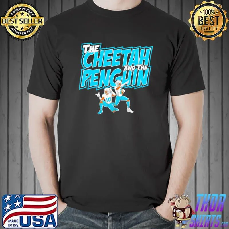 The cheetah and the penguin shirt