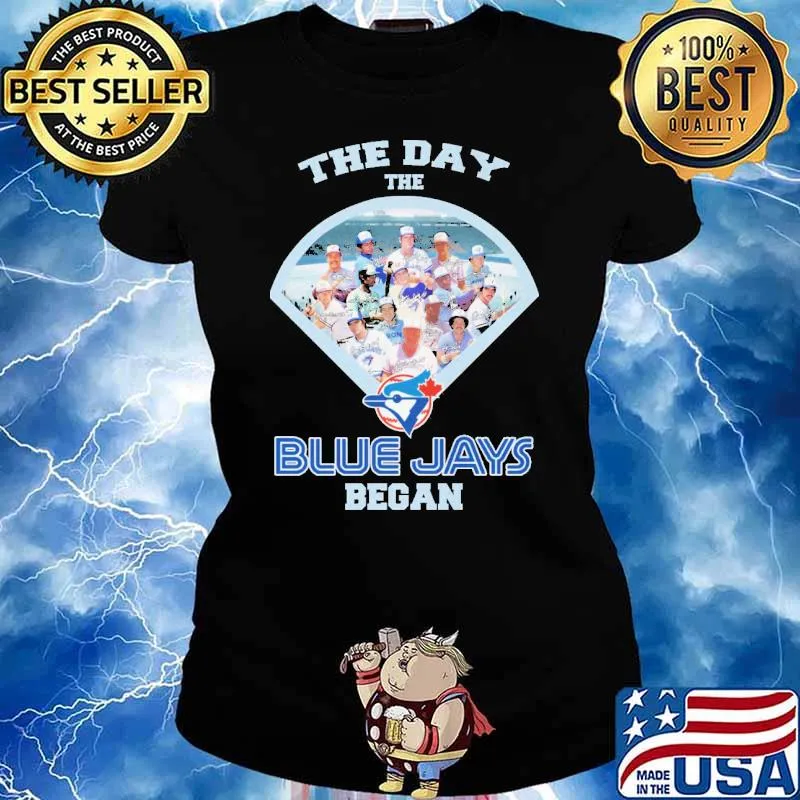 The Day The Blue Jays Began Shirt Ladies tee