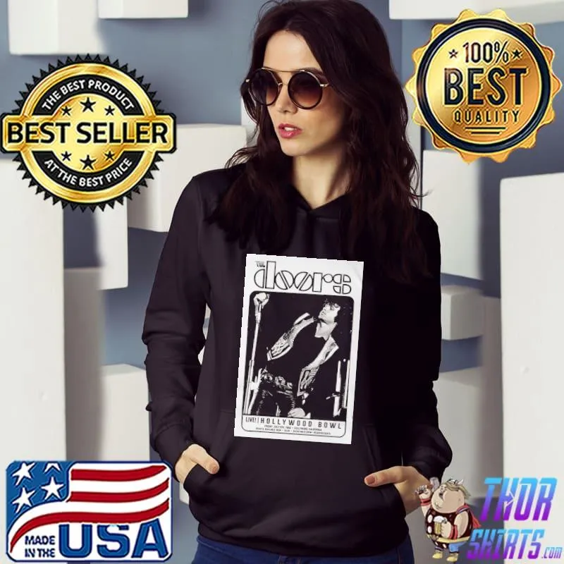The doors live hollywood bowl jim morrison rock trending s Hoodie