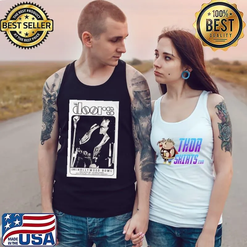 The doors live hollywood bowl jim morrison rock trending s Tank Top