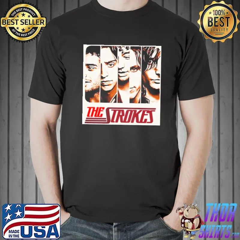 The face the strokes band trending classic shirt