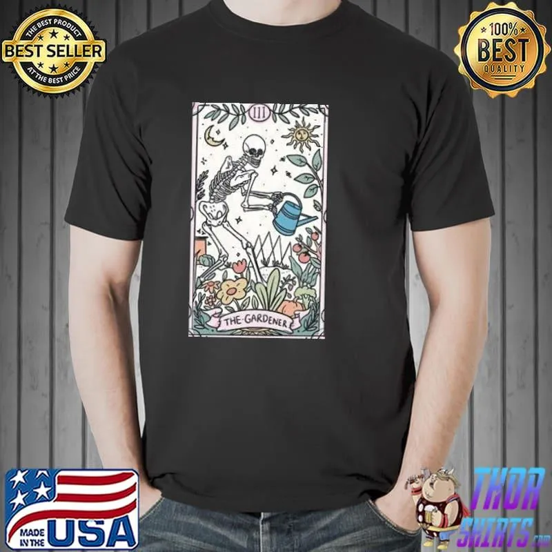 The gardener tarot halloween shirt