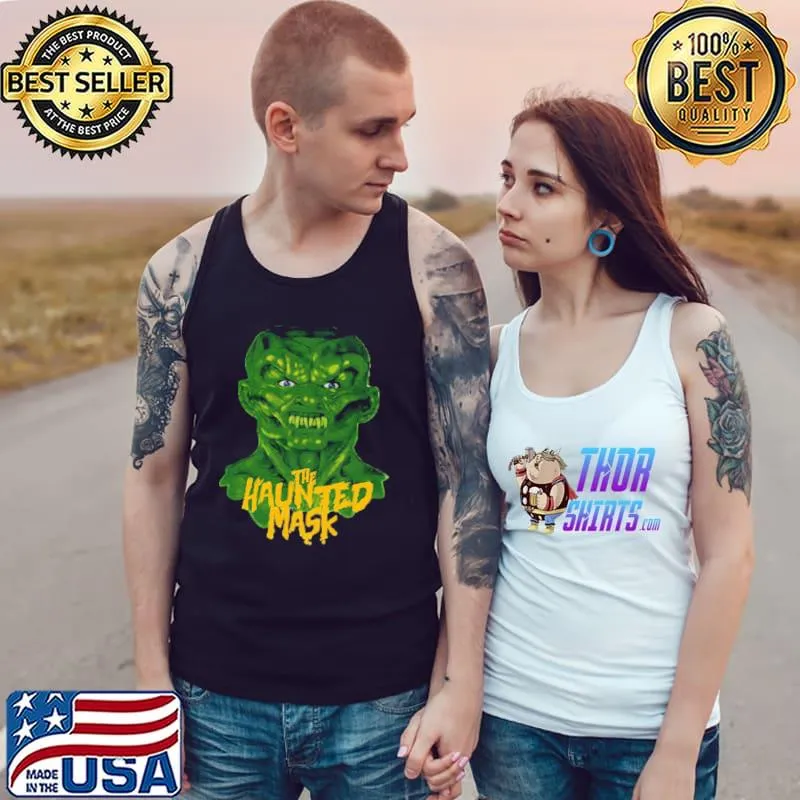 The haunted mask monster disney funny halloween classic s Tank Top