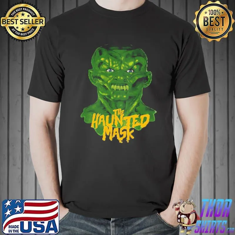 The haunted mask monster disney funny halloween classic shirt