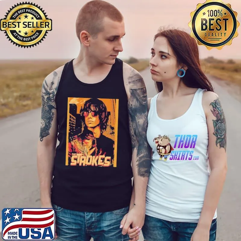The old vintage the strokes band trending s Tank Top