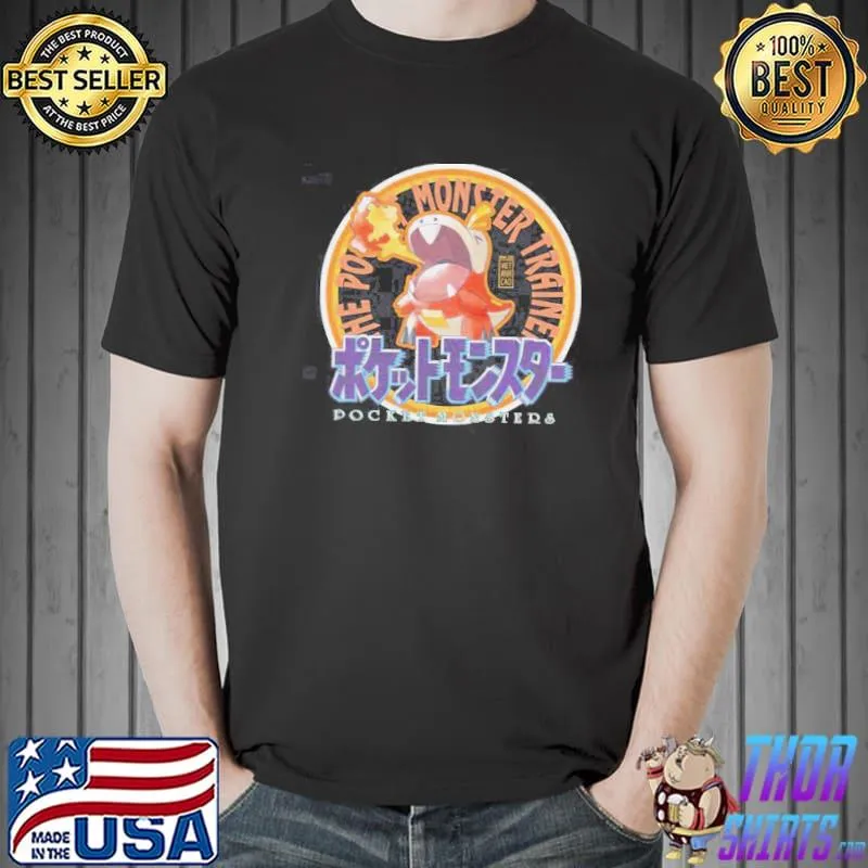 The Pokemon monster trainer pocket monsters fuecoco classic shirt