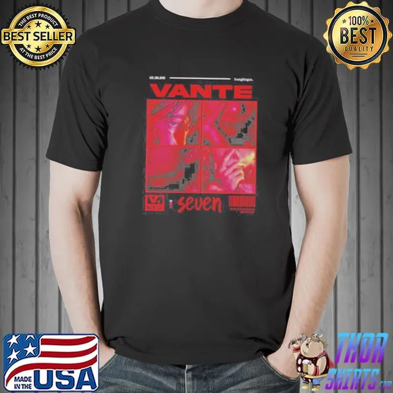Vante bts v kim taehyung details vampire vintage graphic classic shirt