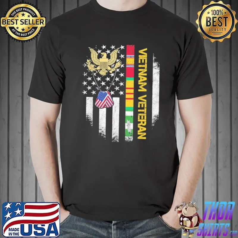Vietnam veteran us flag Vietnam war vet Vietnam veteran shirt
