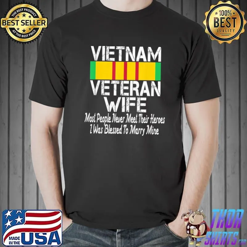 Vietnam veteran wife gift Vietnam veteran shirt