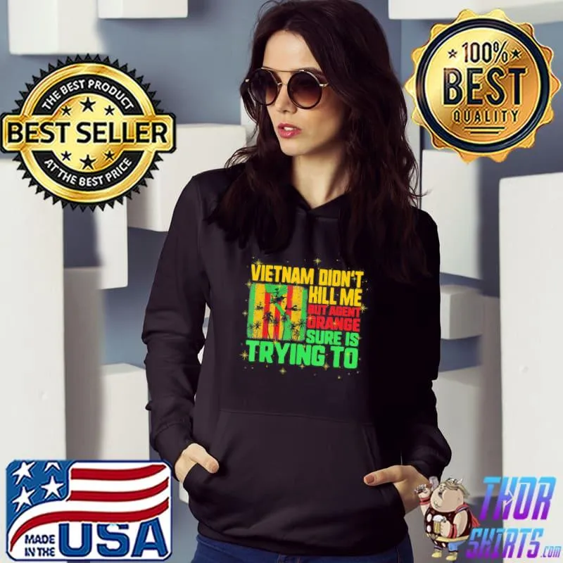 Vietnam veterans day orange agent victims retired soldiers Vietnam veteran s Hoodie