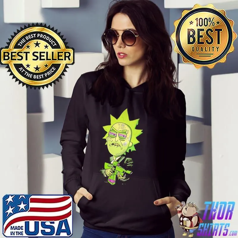 Villain rick the world is yours rick and morty classic s Hoodie