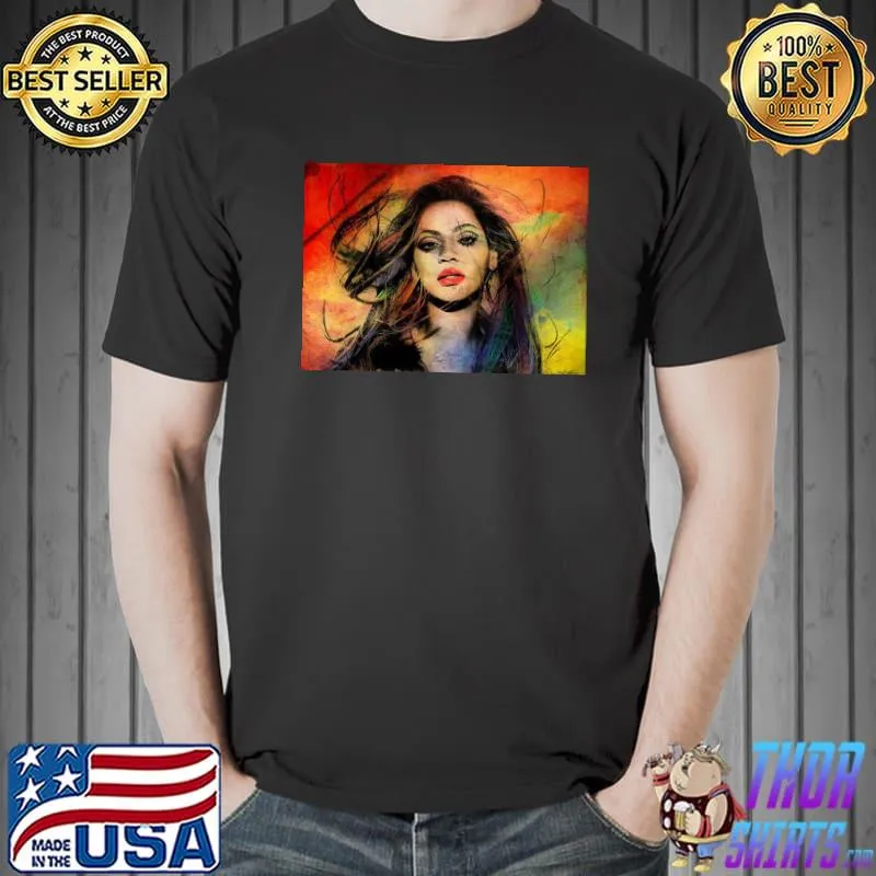 Vintage beyonce graphic beyonce lady shirt