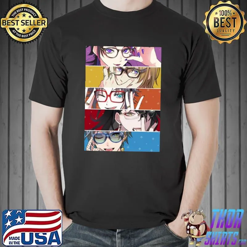 Vtuber luxiem nijisanjI en all characters shirt
