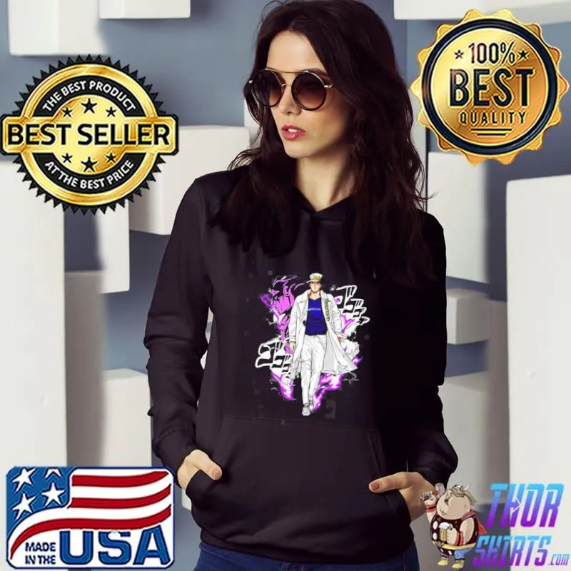 Walking like jojo's bizarre adventure jotaro kujo classic s Hoodie