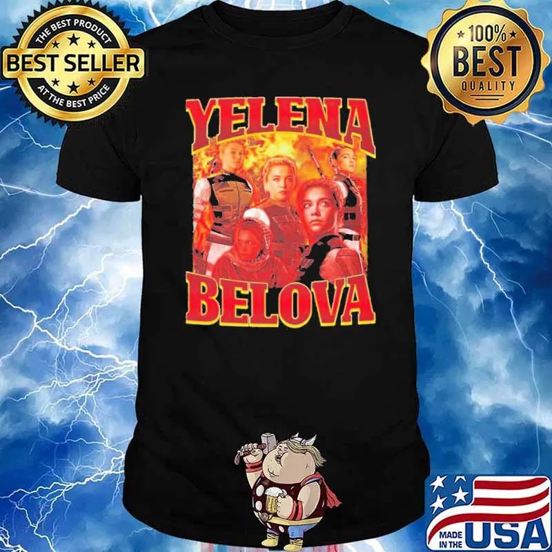 Yelena belova florence pugh awesome for music fan halloween shirt